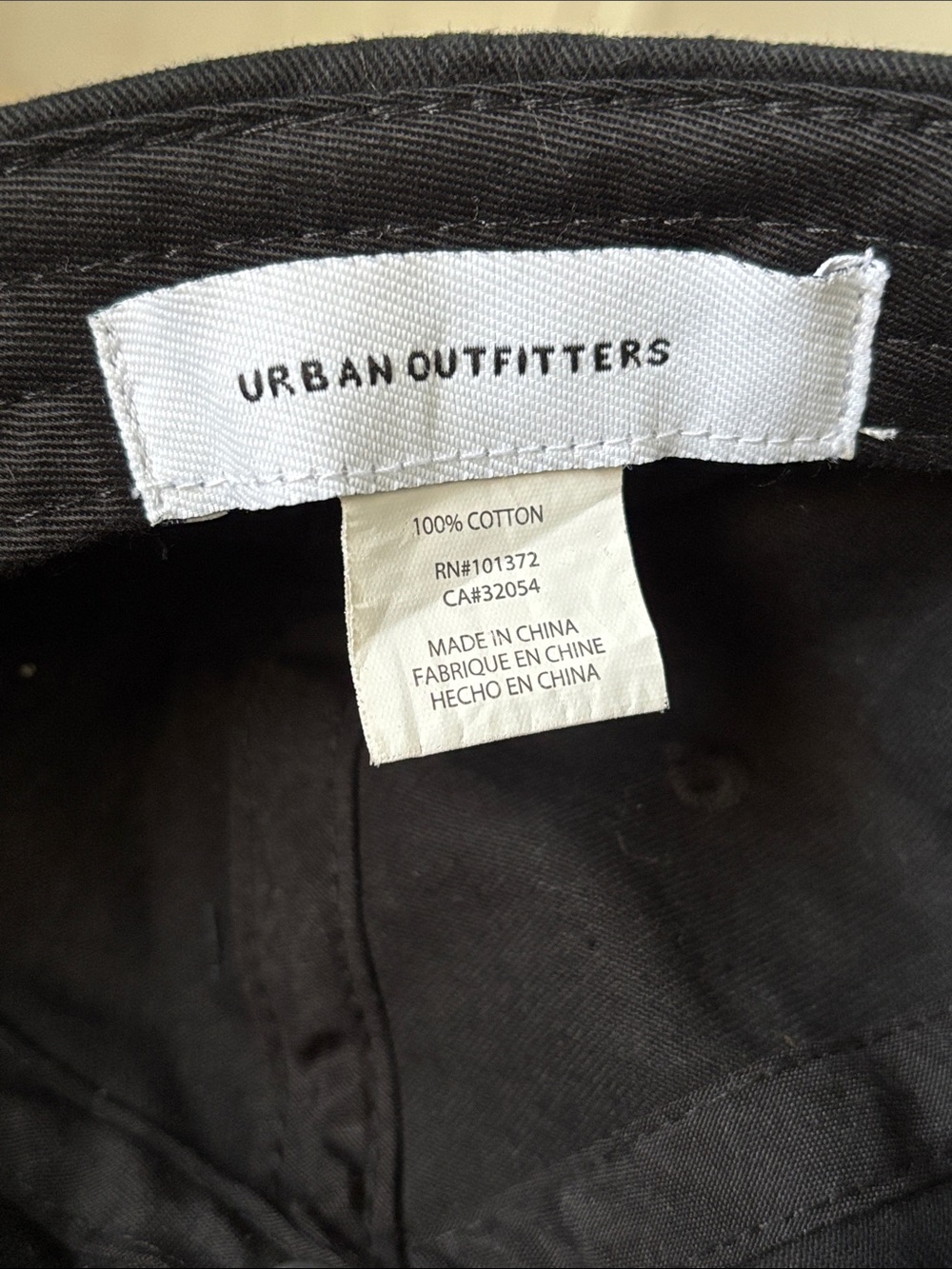 Urban Outfitters Daddy Embroidered Black Hat / Baseball Cap - Picture 2 of 8